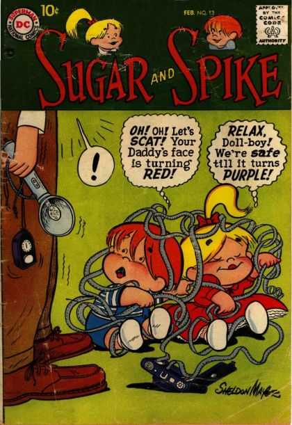Sugar and Spike 13 - Boy - Girl - Wires - Flashlight - Words