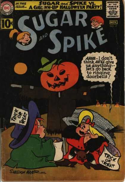 Sugar and Spike 37 - Full Moon - Dc - Pumkin Head - Hat - Candy