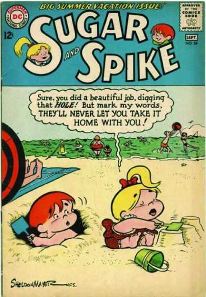 Sugar and Spike 54 - Sand - Water - Big Summer Vacation Issue - Blonde Hair - Red Hair