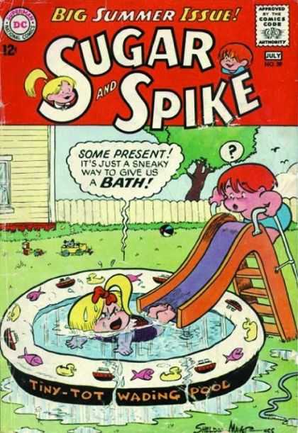 Sugar and Spike 59 - Swimming Pool - Ladder - Toys - Yard - Kids