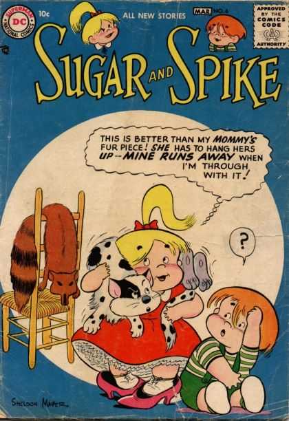 Sugar and Spike 6 - Chair - Dead Raccoon - Cat - Question Mark - High Heels