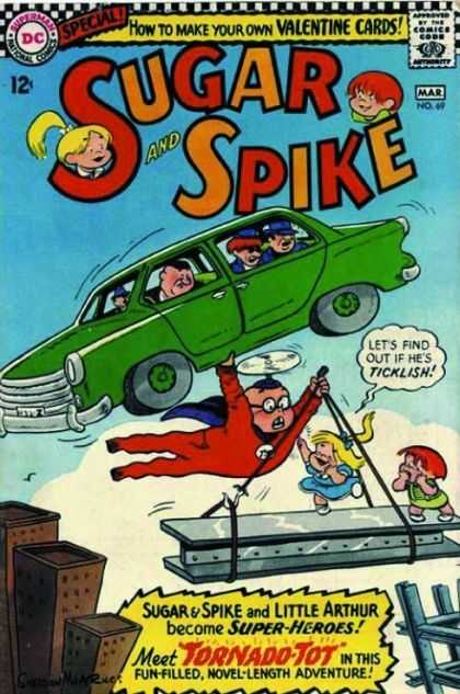 Sugar and Spike 69 - Supernerd - Flying Nerd - The Super Ugly Kid - Tornado Tot - Redhead And Blondie