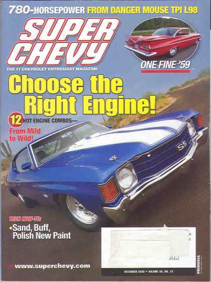 Super Chevy - December 2005