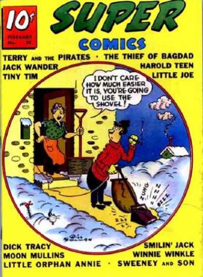 Super Comics 21 - Terry Nad The Pirates - The Thief Of Bagdad - Jack Wander - Tiny Tim - Harold Ten