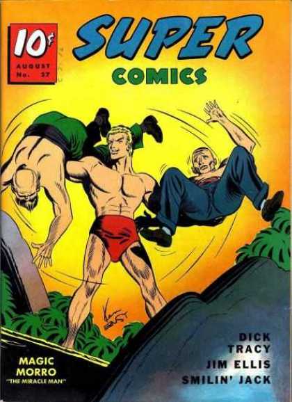 Super Comics 27 - Dick Tracy - Jim Ellis - Smilin Jack - Magic Morro - The Miracle Man