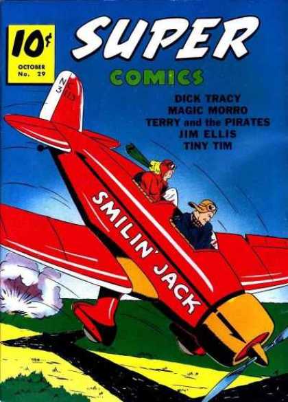 Super Comics 29 - Dick Tracy - Magic Morro - Terry And The Pirates - Jim Ellis - Tiny Tim