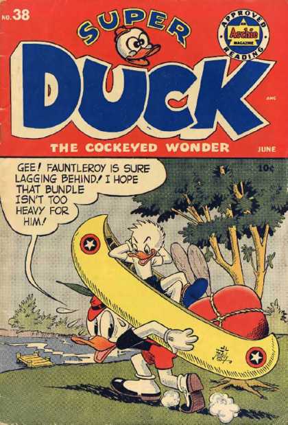 Super Duck 38 - Cockeyed Wonder - Fauntleroy - Canoe - Dock - Water