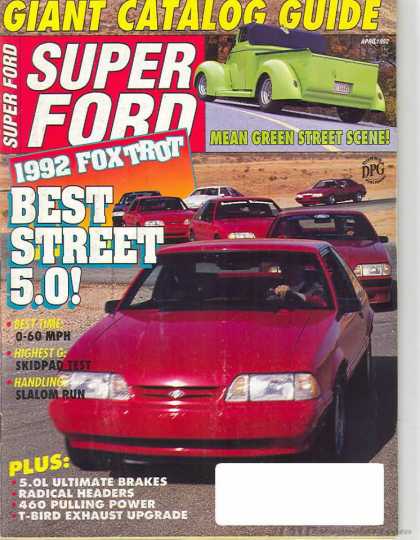 Super Ford - April 1992