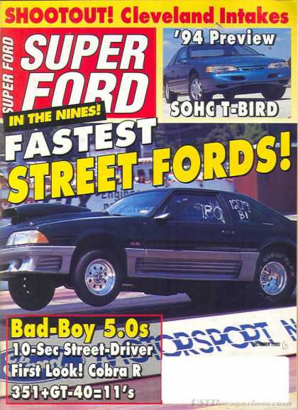 Super Ford - October 1993