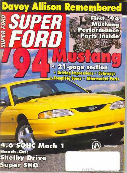 Super Ford - November 1993