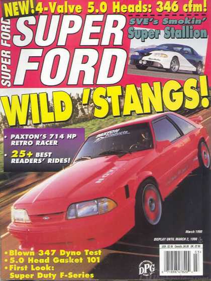 Super Ford - March 1998