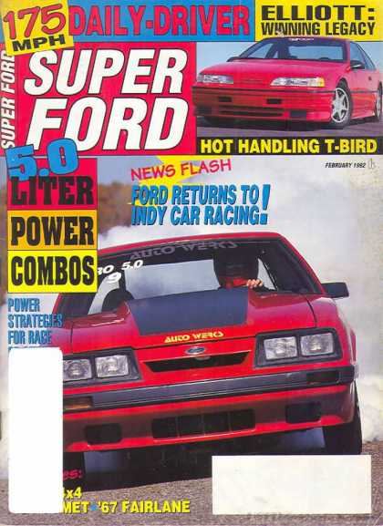 Super Ford - February 1992