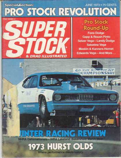 Super Stock & Dragster Illustrated - June 1973