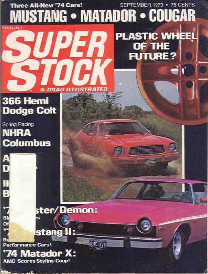 Super Stock & Dragster Illustrated - September 1973