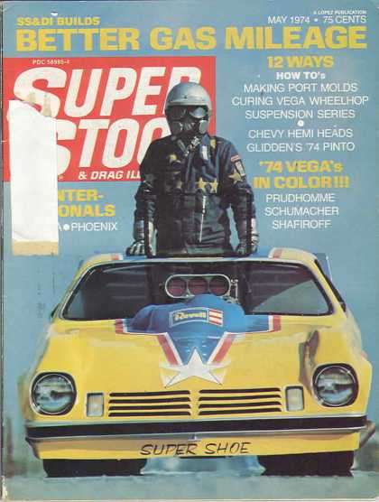 Super Stock & Dragster Illustrated - May 1974