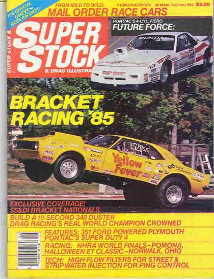 Super Stock & Dragster Illustrated - February 1985