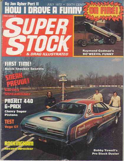 Super Stock & Dragster Illustrated - July 1972