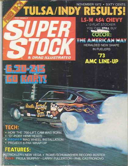 Super Stock & Dragster Illustrated - November 1972