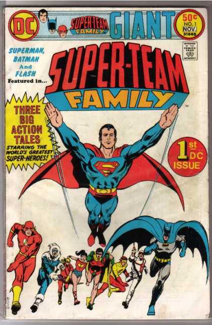 Super-Team Family 1 - Super Heroes - Unbeatable - Team Effort - Ready For Action - Flying - Ernie Chan