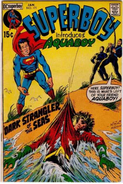 Superboy 171 - Fishing - Aquaboy - Superman - Carmine Infantino, Murphy Anderson
