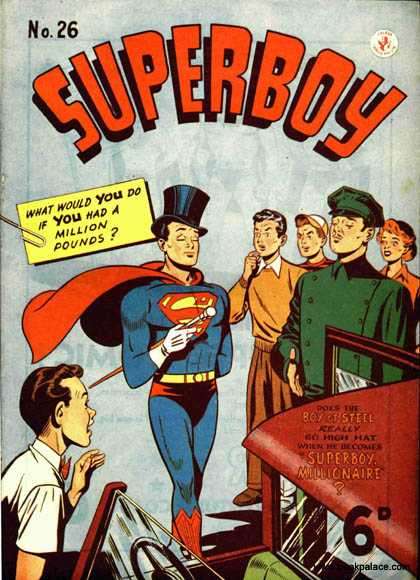 Superboy 26 - Pounds - What - Boy - Steel - Million - Tom Grummett