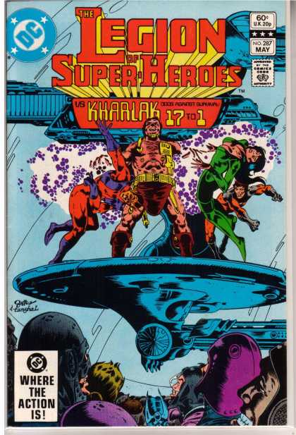 Superboy - Legion of Super-Heroes - Platform - Dc Comics - Legion Of Superheroes - May - Where The Action Is