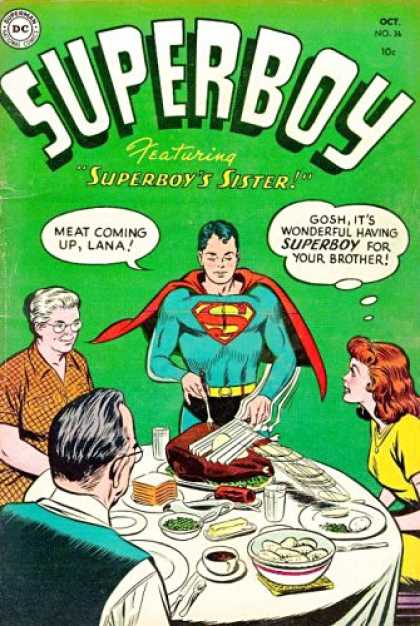 Superboy 36 - Lana Lang - Meat - Curt Swan