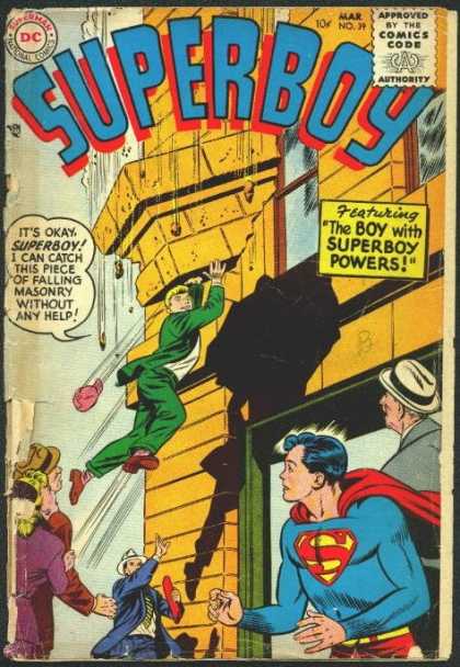 Superboy 39 - Building - Superman - Curt Swan
