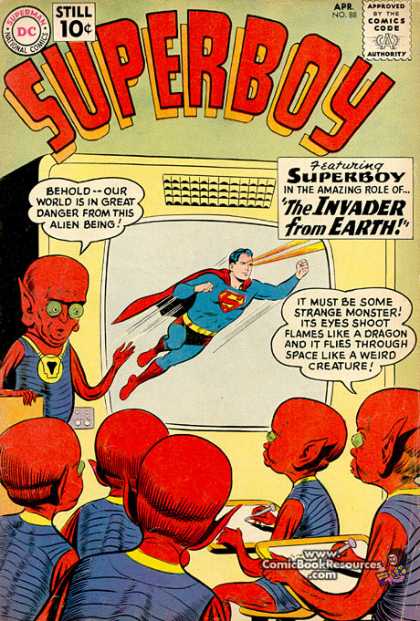 Superboy 88 - Alien - Aliens - Curt Swan