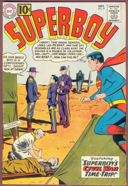 Superboy 91 - Ma Kent - Pa Kent - Dc - September - Superhero - Curt Swan, Pascal Ferry