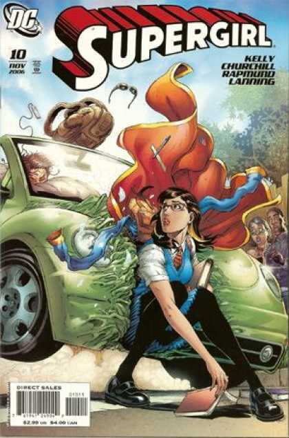Supergirl (2005) 10 - Superhero - Kelly Churchill - Car - Woman - Direct Sales - Rod Reis