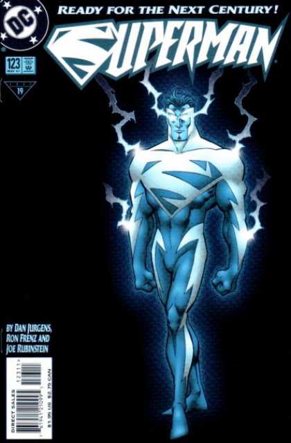 Superman (1987) 123 - Electric - New - Lighting - Electified - Centruy - Josef Rubinstein
