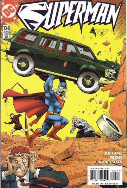 Superman (1987) 124 - Car - Wheel - Tire