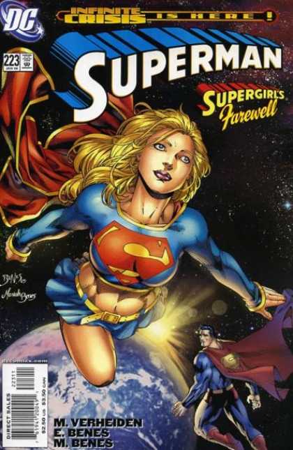 Supergirl - Verheiden - Benes - Earth - Space - Ed Benes, Rod Reis Superman (1987) 223 - Supergirl - Verheiden - Benes - Earth - Space - Ed Benes, Rod Reis