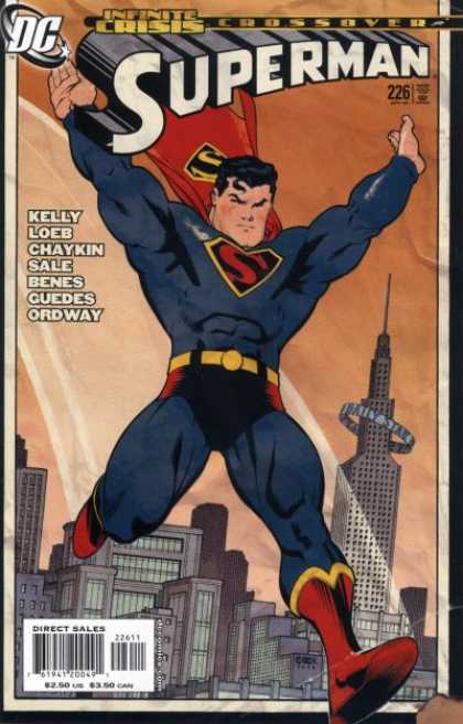 Superman (1987) 226 - Kelly - Infinite Crisis - Loeb - Daily Planet - Ed McGuinness