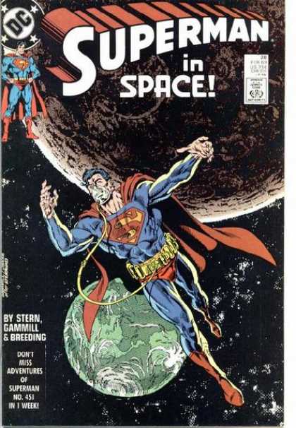 Superman (1987) 28 - Space - Kerry Gammill