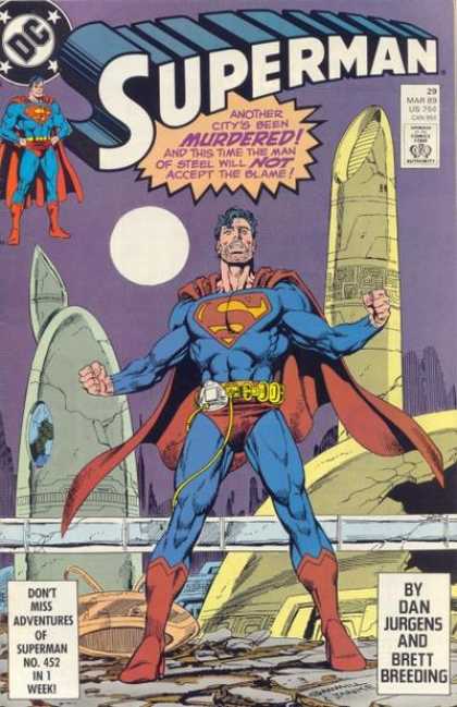 Superman (1987) 29 - Murdered - Beard - Kerry Gammill