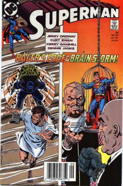 Superman (1987) 35 - Cage - Kerry Gammill
