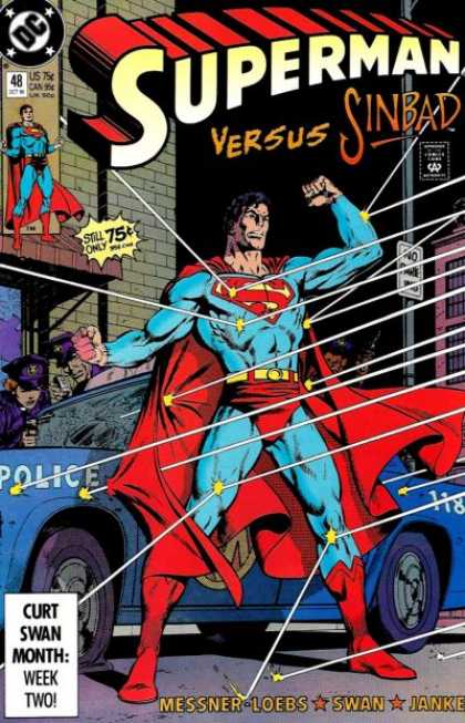 Superman (1987) 48 - Sinbad - Car - Swan - Janke - Gun