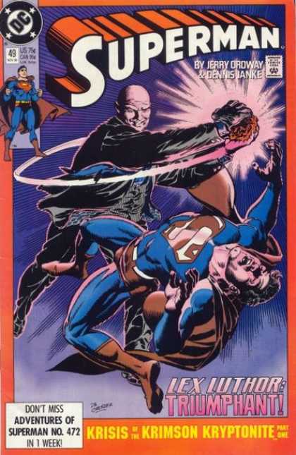 Superman (1987) 49 - Lex Luthor - Kryptonite - Jerry Ordway