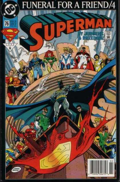 Superman (1987) 76 - Batman - Flash - Wonder Woman - Shazam - Dan Jurgens