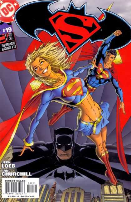 Superman/ Batman 19 - Fist Up - Superwoman - Muscle - Blonde Hair - Bat