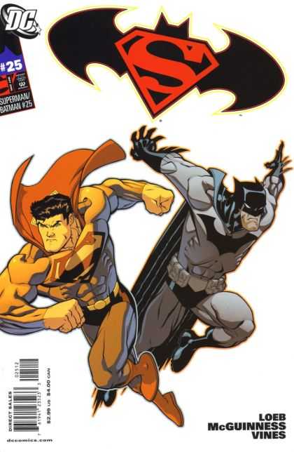 Superman/ Batman 25 - Loeb - Mcguinness - Vines - Symbol - Flying