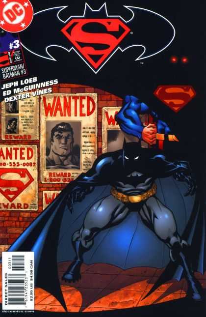 Superman/ Batman 3 - Dc - 3 - Jeph Loeb Ed Mcguinness - A - Dexter Vines
