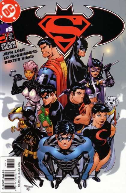 Superman/ Batman 5 - Jeph Loeb - Ed Mcguineness Dexter Vines - Masked Men - Dog - Masked Women