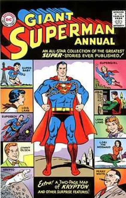 Superman Books - Giant Superman Annual #1