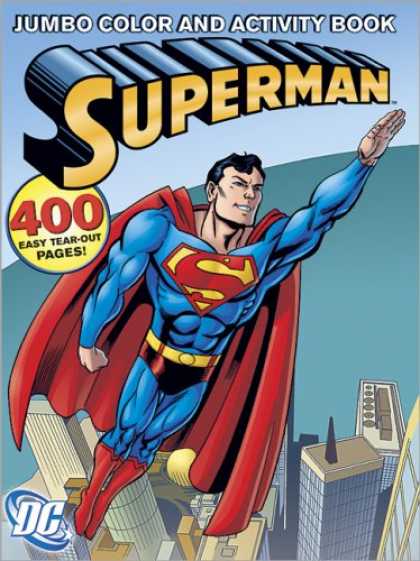 Superman Books - Superman Jumbo Color & Activity Book