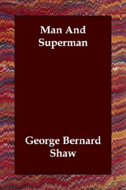 Superman Books - Man And Superman