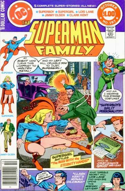 Superman Family 197 - Superman - Family - Supergirl - 100 - Battles