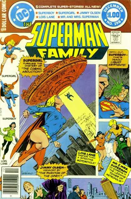 Superman Family 198 - Dollar Comics - December - Supergirl - Superboy - Jimmy Olsen
